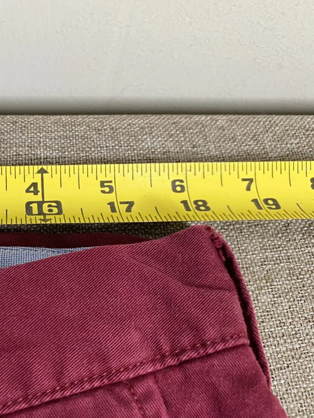 Polo Ralph Lauren Straight Fit Chino Pants Men's 36 x 30 Mid Rise Burgundy